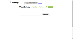 Desktop Screenshot of lafayetterentals.com